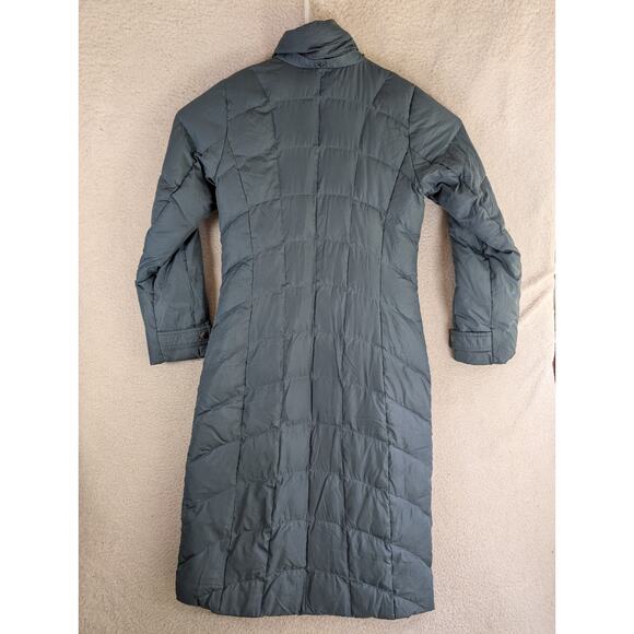 Eddie Bauer Puffer Jacket Womens XS EB550 Parka Gray Quilted Goose Down NO HOOD - Picture 2 of 16